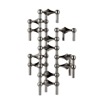 STOFF Nagel 烛台 三件套装 - 黑色 chrome - STOFF Nagel