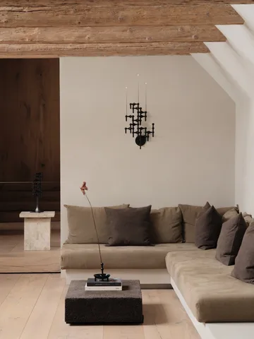 STOFF Nagel 烛台 wall - 哑光黑 - STOFF Nagel