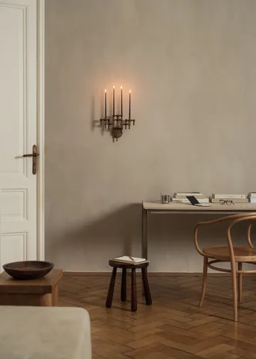 STOFF Nagel 烛台 wall - 青铜色 黄铜 - STOFF Nagel