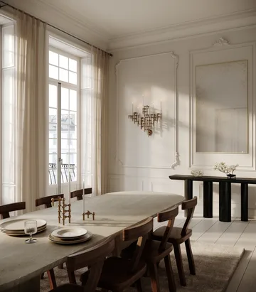 STOFF Nagel 烛台 wall - 青铜色 黄铜 - STOFF Nagel