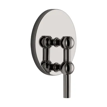 STOFF Nagel 烛台 wall - 黑色 镀铬色 - STOFF Nagel