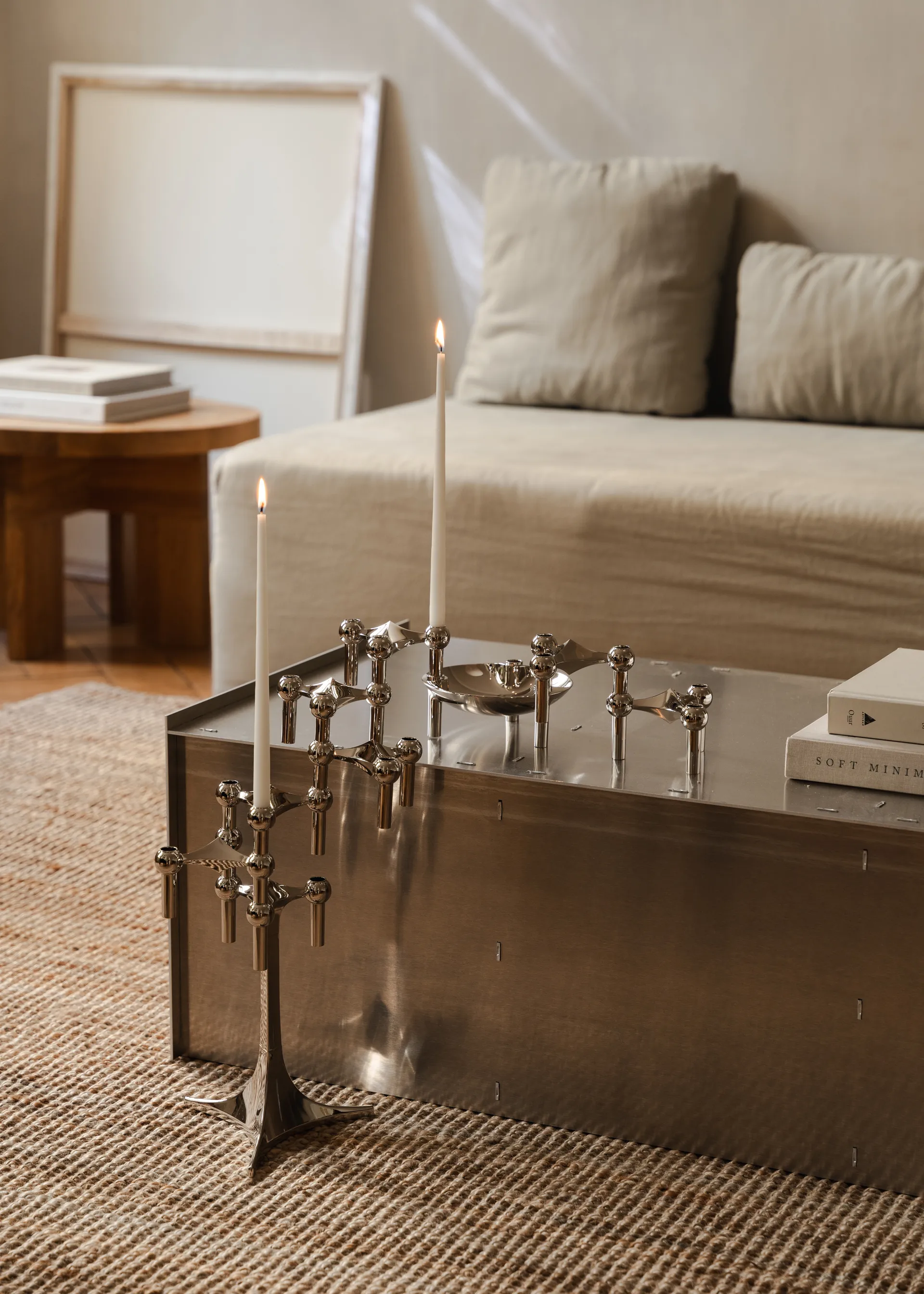 STOFF Nagel 专用 桌面支架底座, 镀铬色 STOFF Nagel