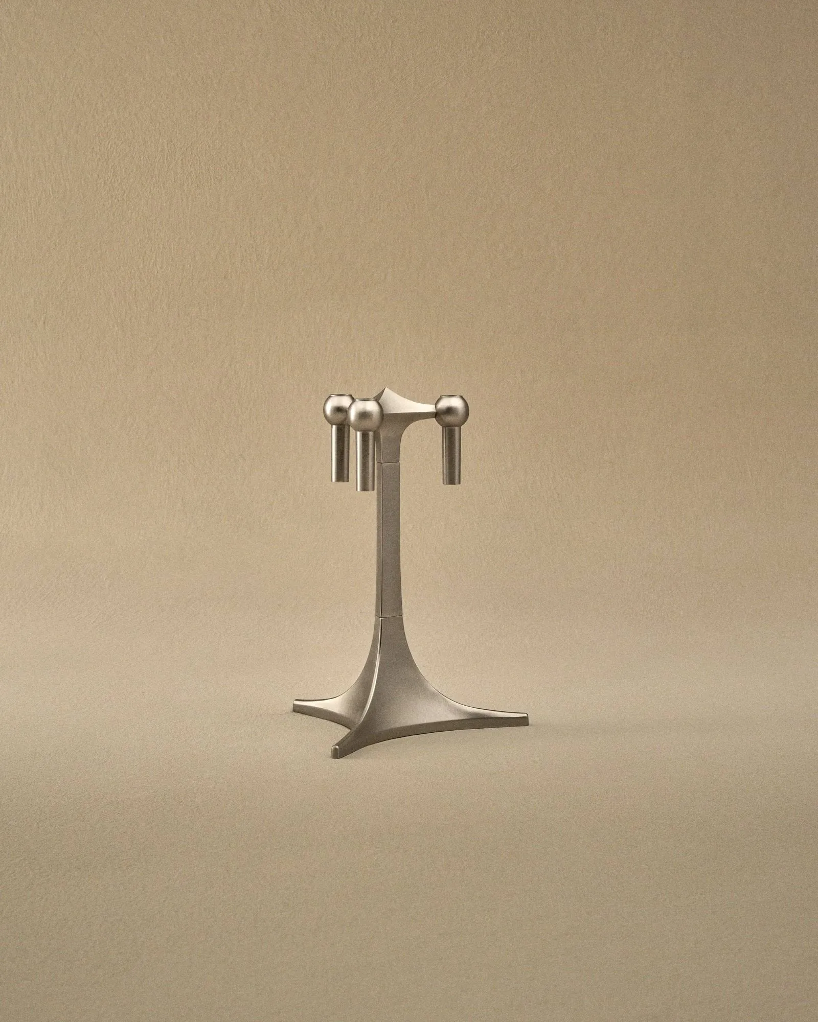 STOFF Nagel 钉形展示架, 拉丝铬 STOFF Nagel