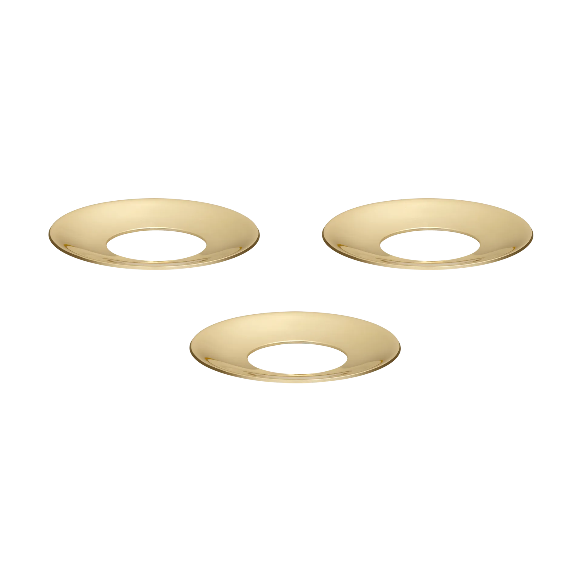 STOFF Nail light cuff 3件装, 实心黄铜 STOFF Nagel