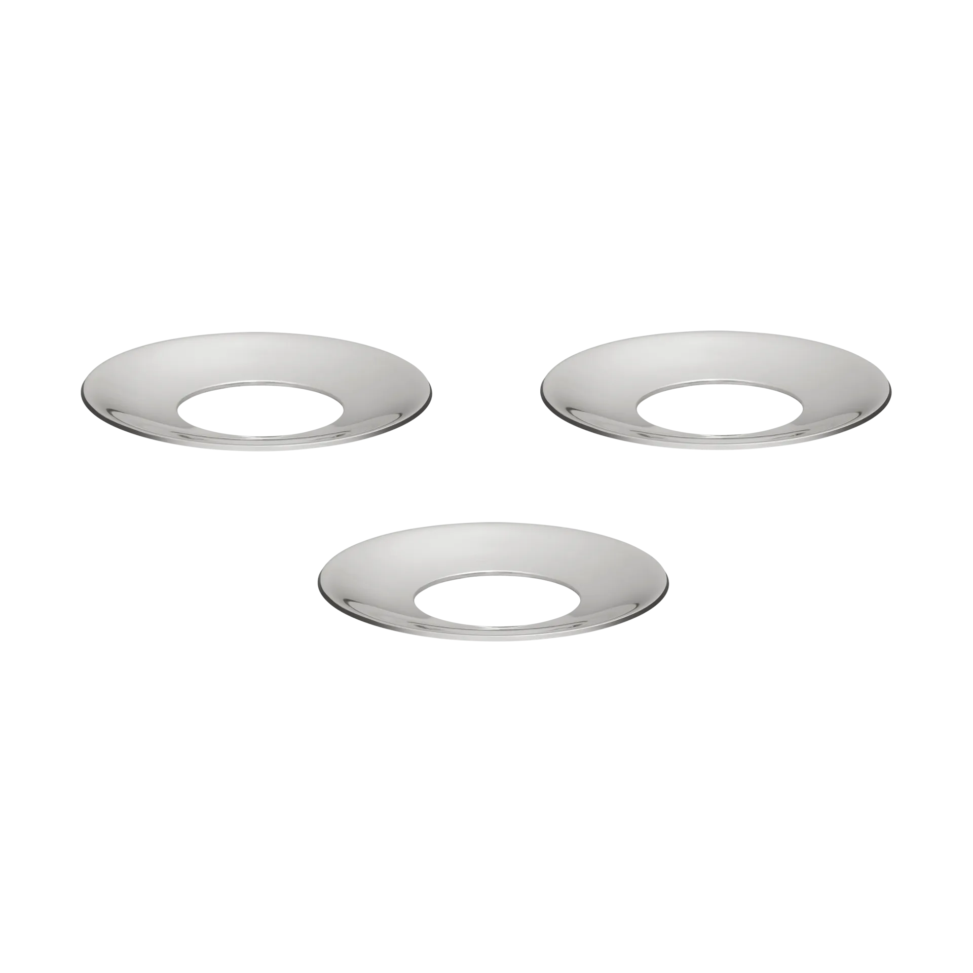 STOFF Nail light cuff 三件套装, 镀铬色 STOFF Nagel