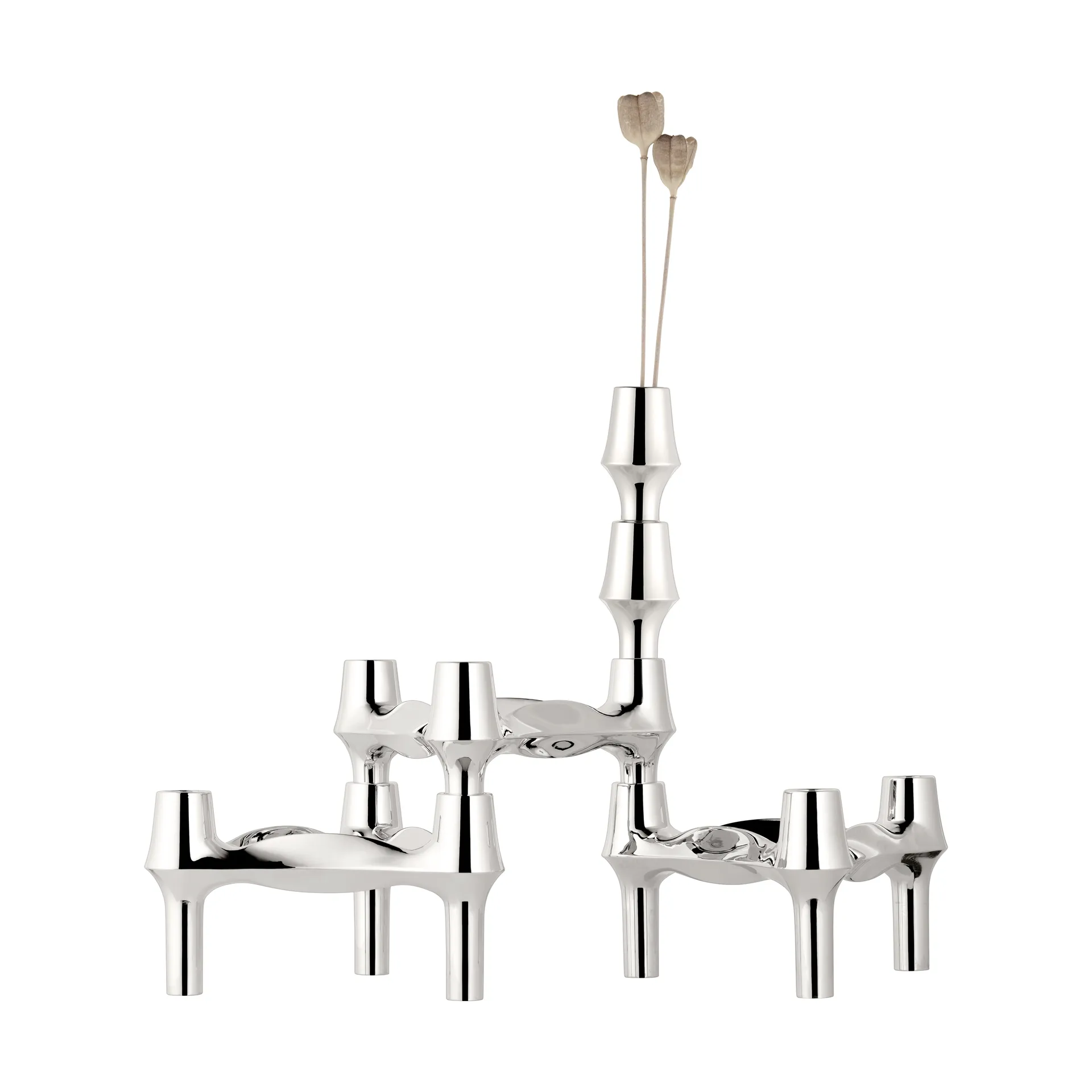 STOFF Nagel 花瓶 BMF, 镀铬色 STOFF