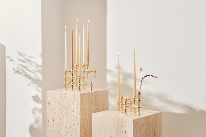 STOFF Nagel 烛台 三件套装, brass STOFF