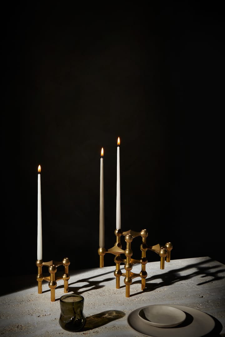 STOFF Nagel 烛台 三件套装, brass STOFF