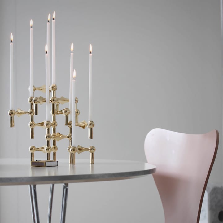 STOFF Nagel 烛台 三件套装, brass STOFF