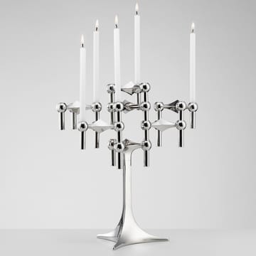 STOFF Nagel candle stand - Chrome - STOFF
