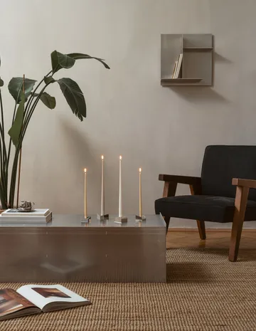 STOFF Nagel reflect 烛台 小 2.7 cm - Chrome - STOFF