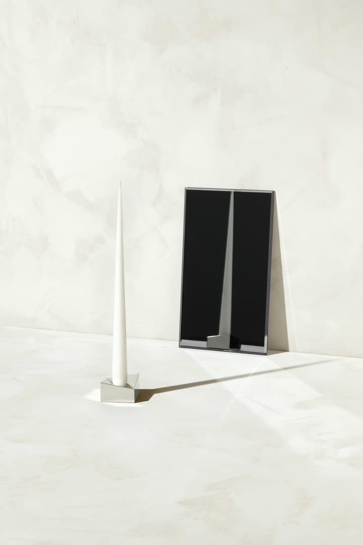 STOFF Nagel reflect 烛台 大 3.2 cm, Chrome STOFF