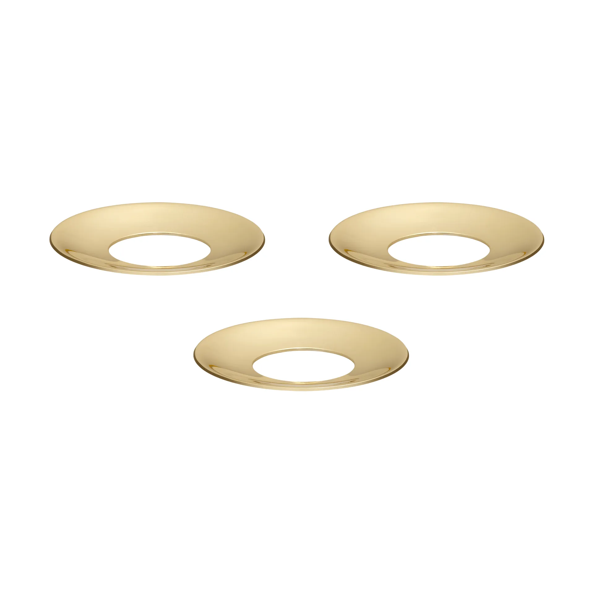 STOFF Nail light cuff 三件套装, Solid 黄铜 STOFF