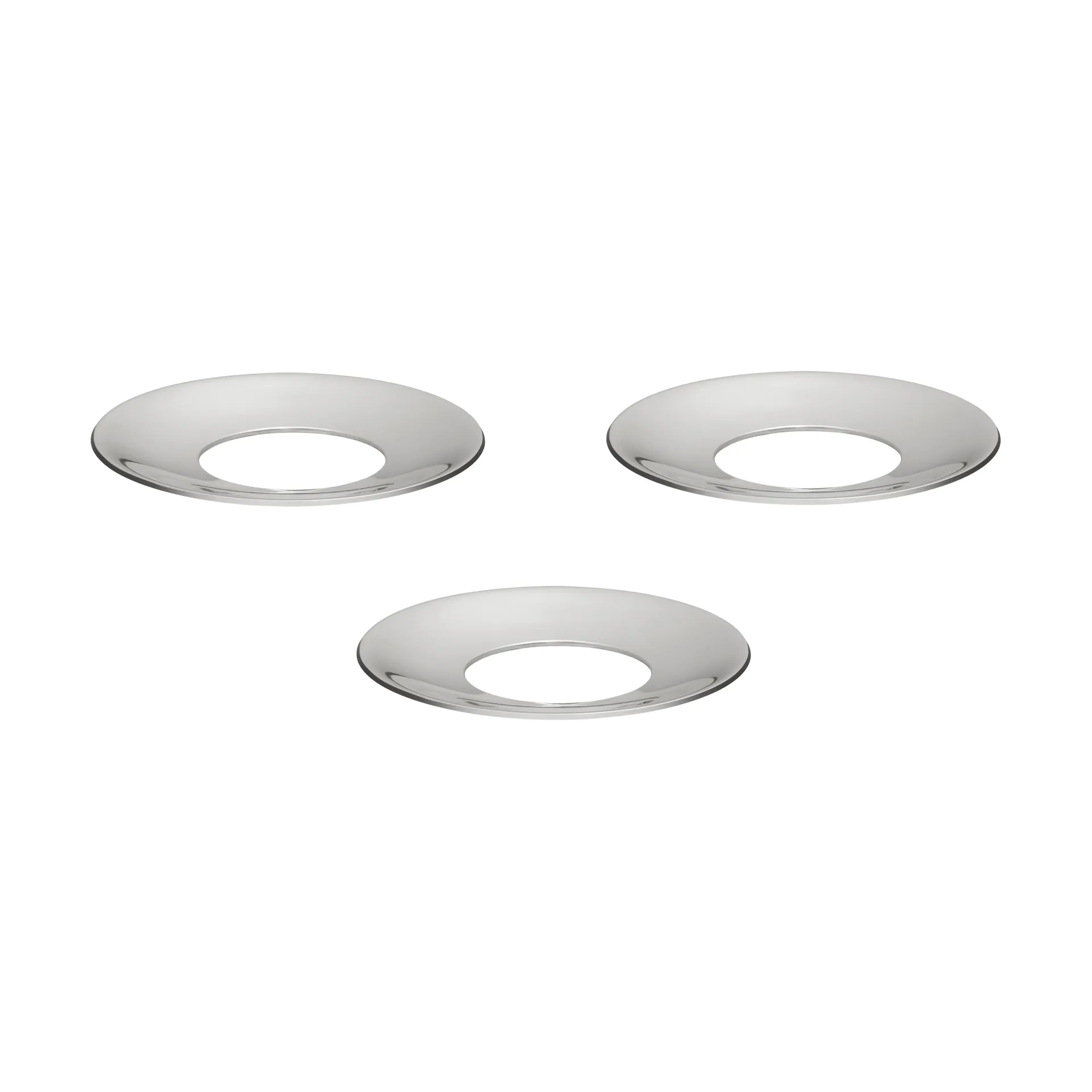 STOFF Nail light cuff 三件套装, 镀铬色 STOFF