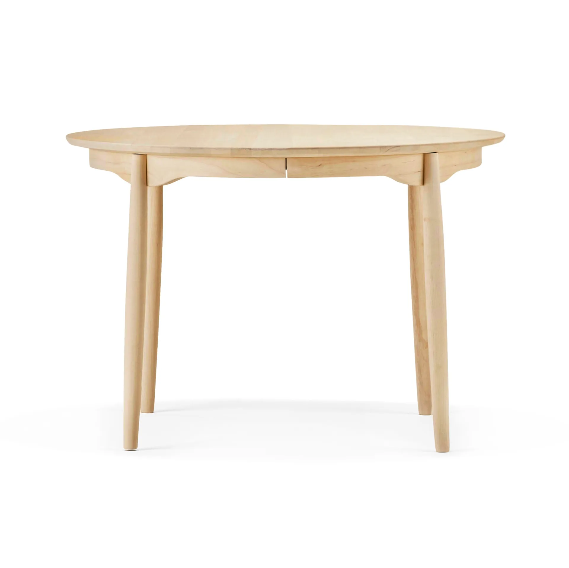 Carl dining 桌子 fixed disc (cannot dismantle) Ø115 cm, Birch - nature  oil Stolab