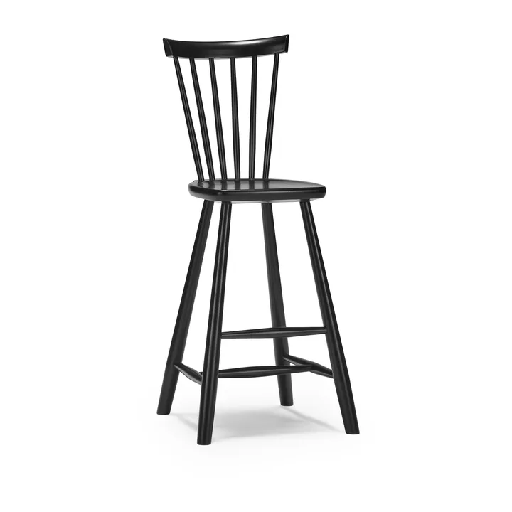 Lilla Åland 山毛榉儿童椅52cm - 黑色 - Stolab