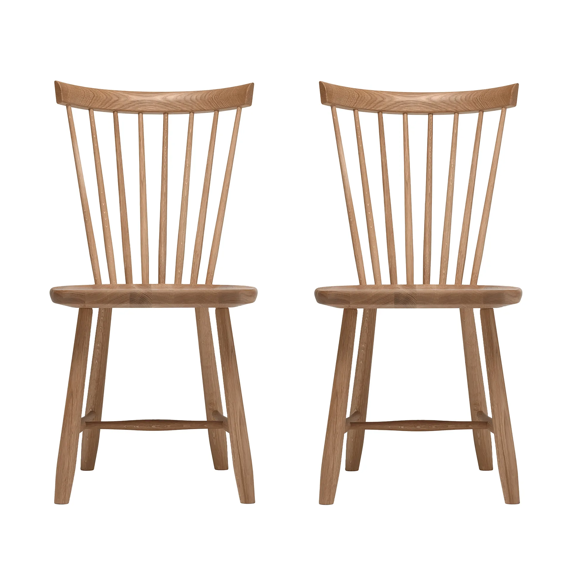 Lilla Åland stol, Naturell olja (ek), 2-pack,  Stolab