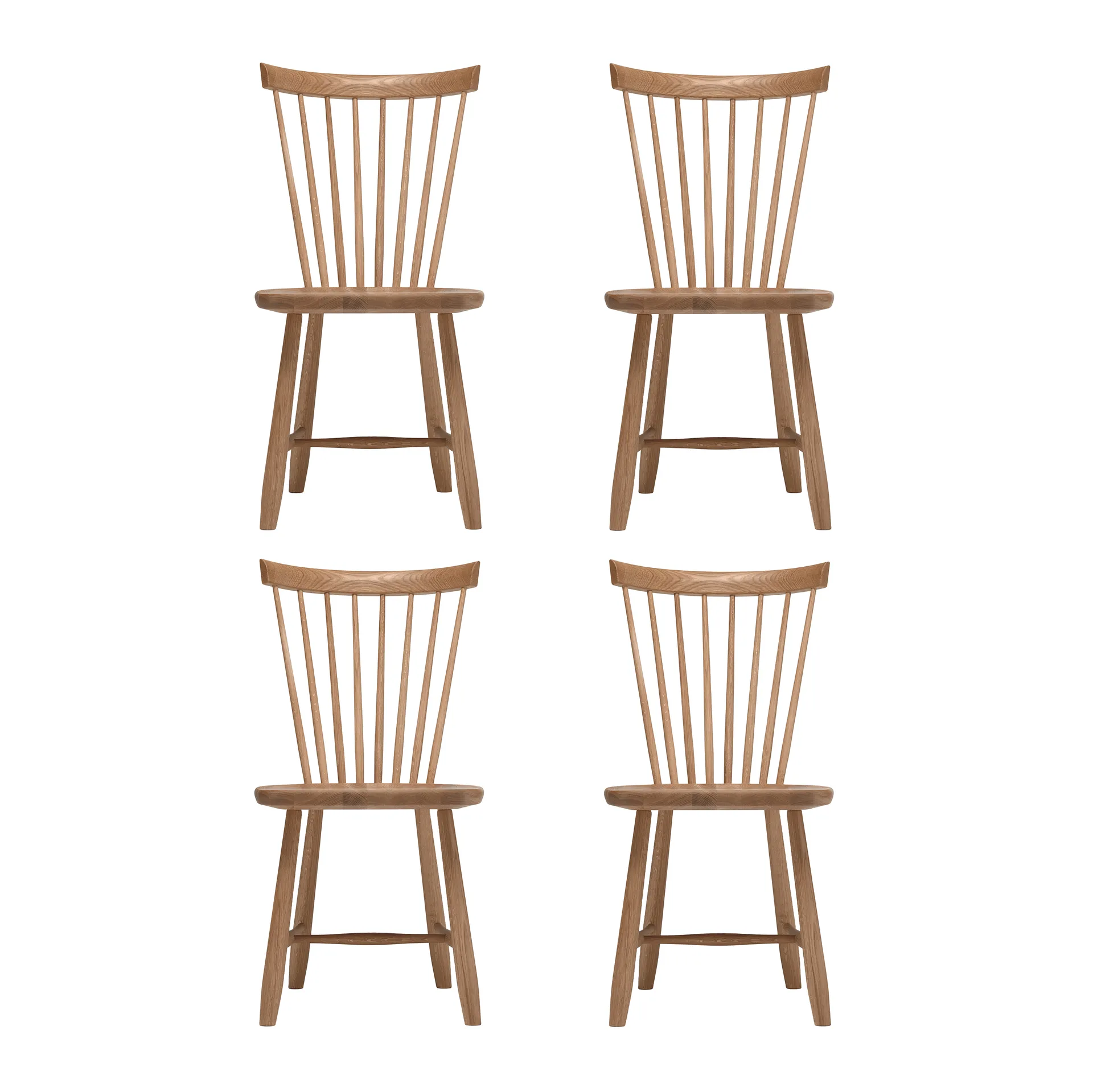 Lilla Åland stol , Naturell olja (ek), 4-pack,  Stolab