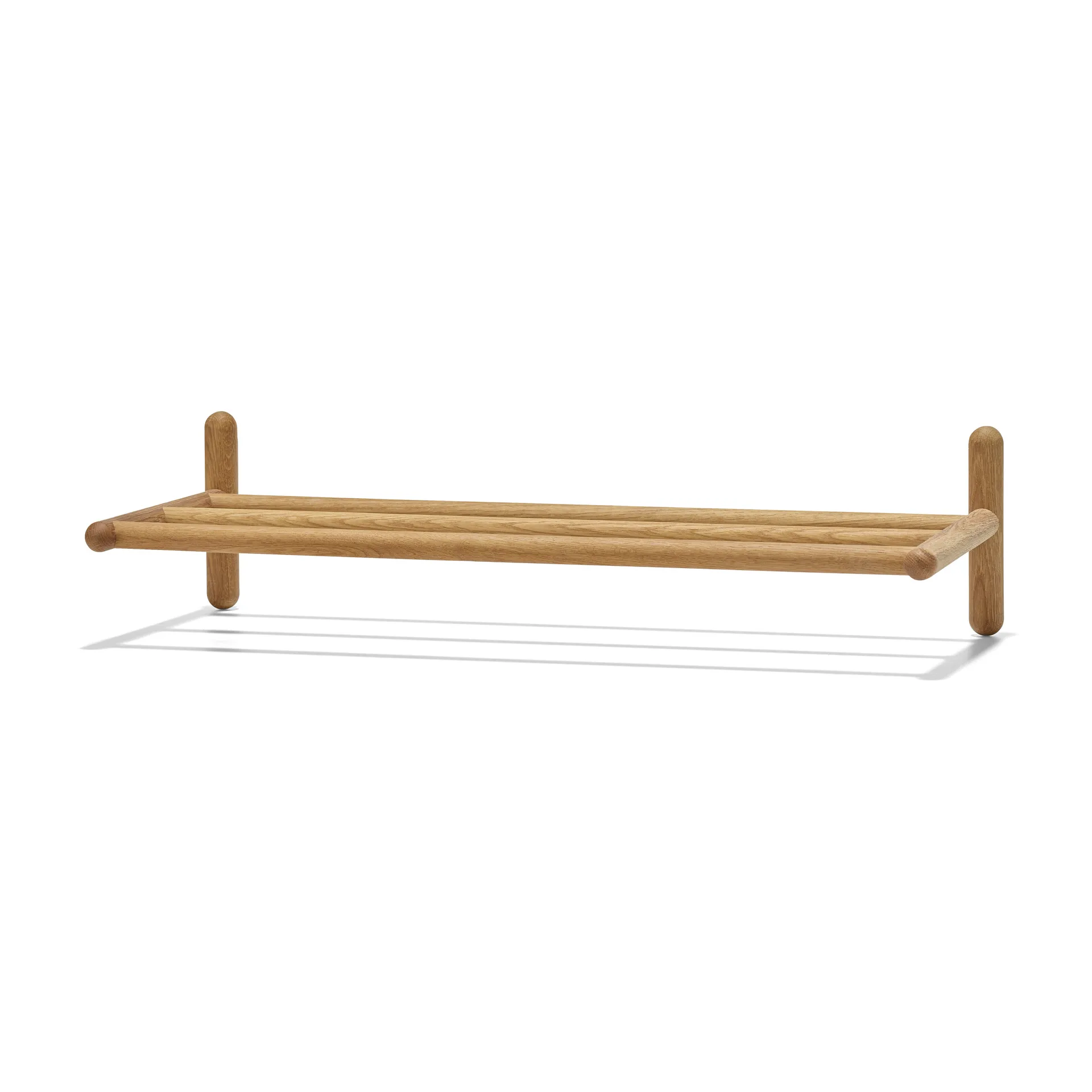 Miss Holly hat/shoe rack 73 cm, Natural oil Stolab