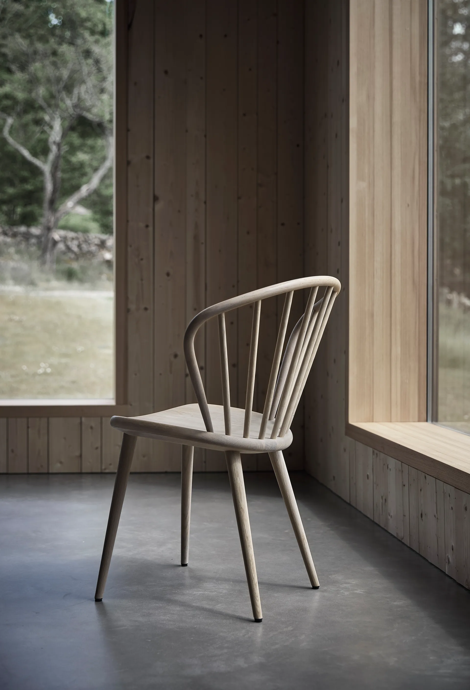 Miss Holly 椅子, 哑光 涂漆的 light 自然木色  Stolab