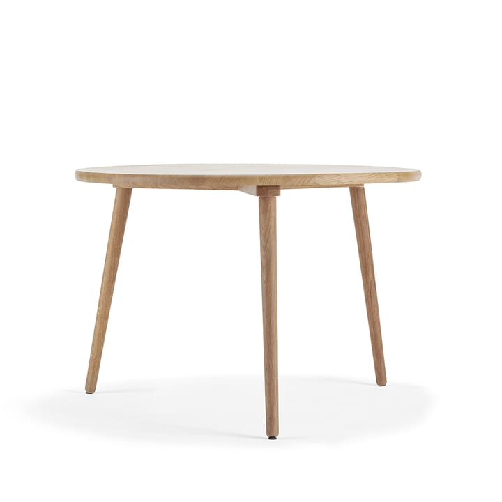 Miss Tailor round dining 桌子 - Oak natural oil. fixed disc - Stolab