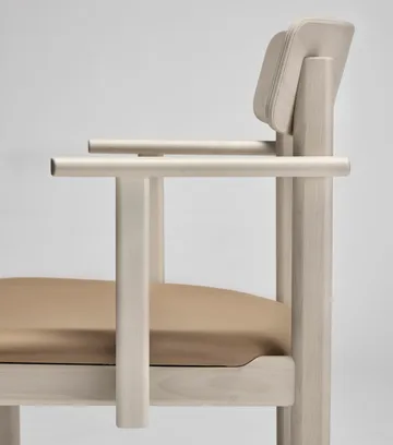 Pal 扶手椅 - Birch light 哑光 lacquer-Elmosoft 22030 - Stolab