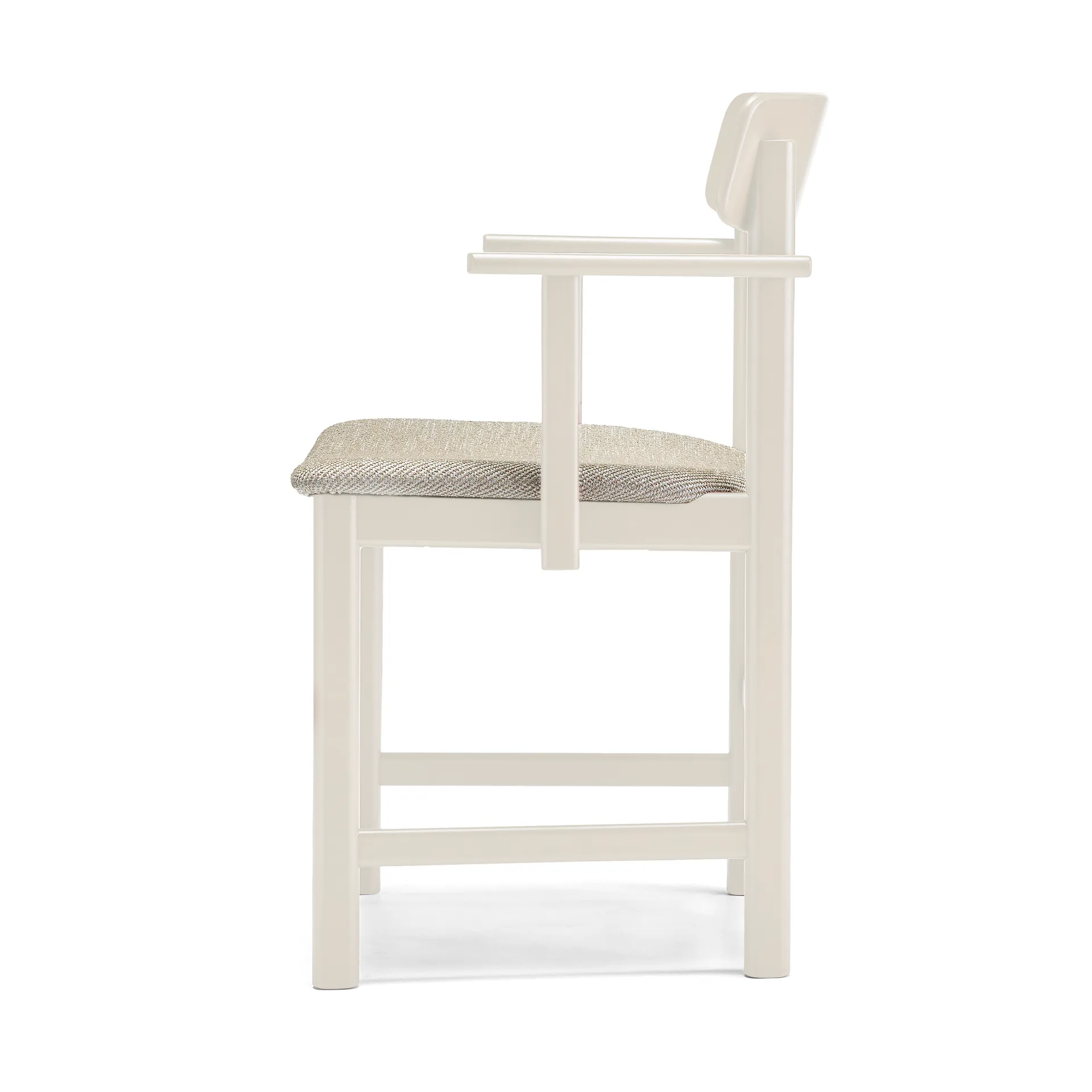 Pal 扶手椅, Birch light 哑光 lacquer–driftwood Stolab