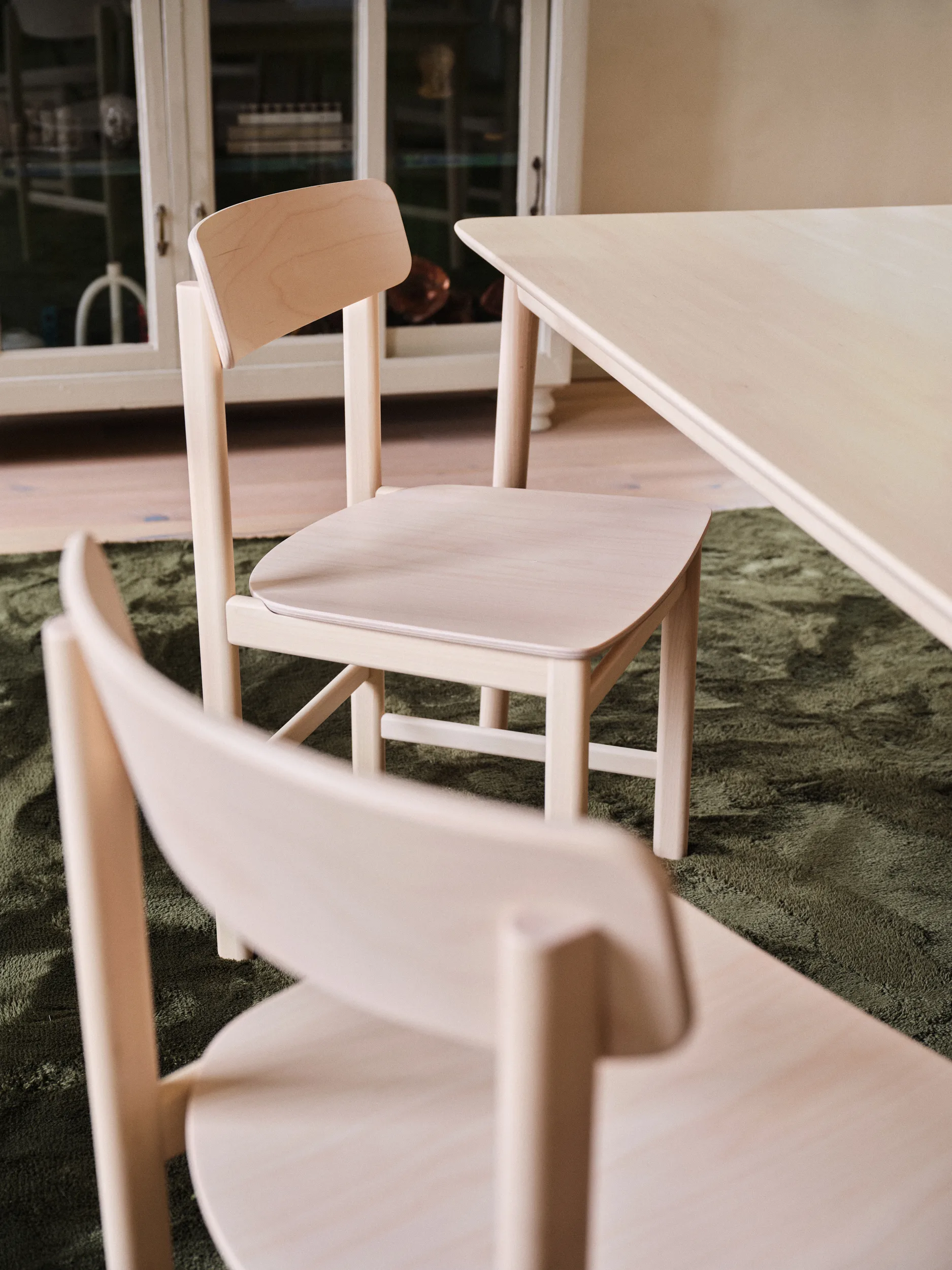 Pal 扶手椅, Birch light 哑光 清漆处理 Stolab