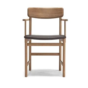 Pal 扶手椅 - 自然木色 原色/自然色 oil-Elmosoft 93129 - Stolab