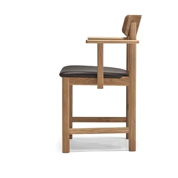 Pal 扶手椅 - 自然木色 原色/自然色 oil-Elmosoft 93129 - Stolab