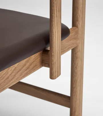 Pal 扶手椅 - 自然木色 原色/自然色 oil-Elmosoft 93129 - Stolab