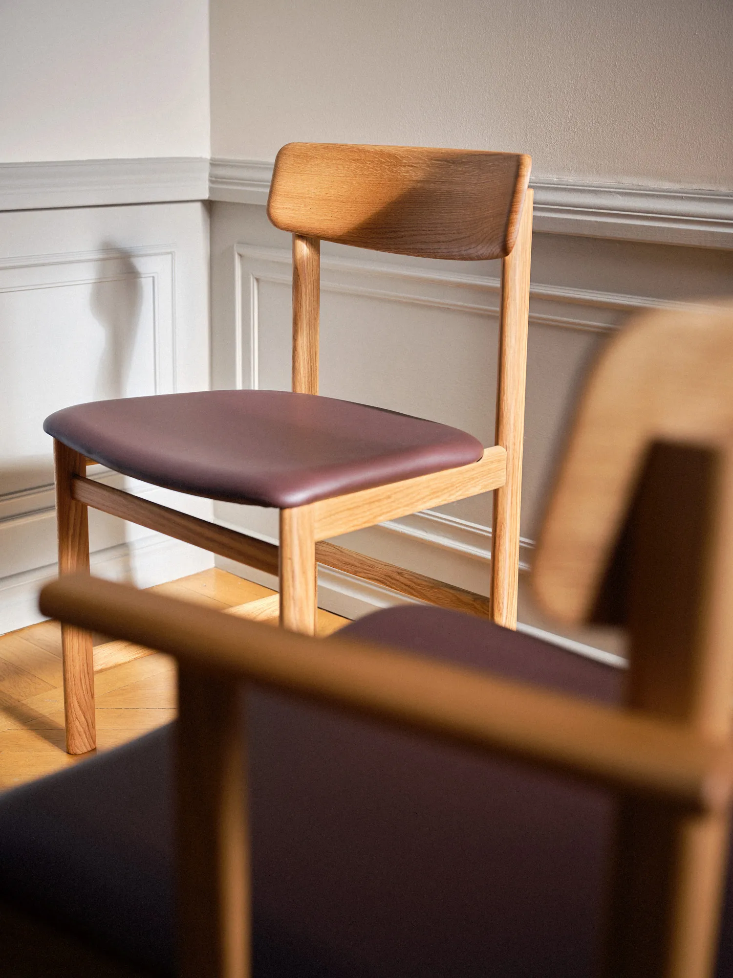 Pal 椅子, 自然木色 原色/自然色 oil-Elmosoft 93129 Stolab