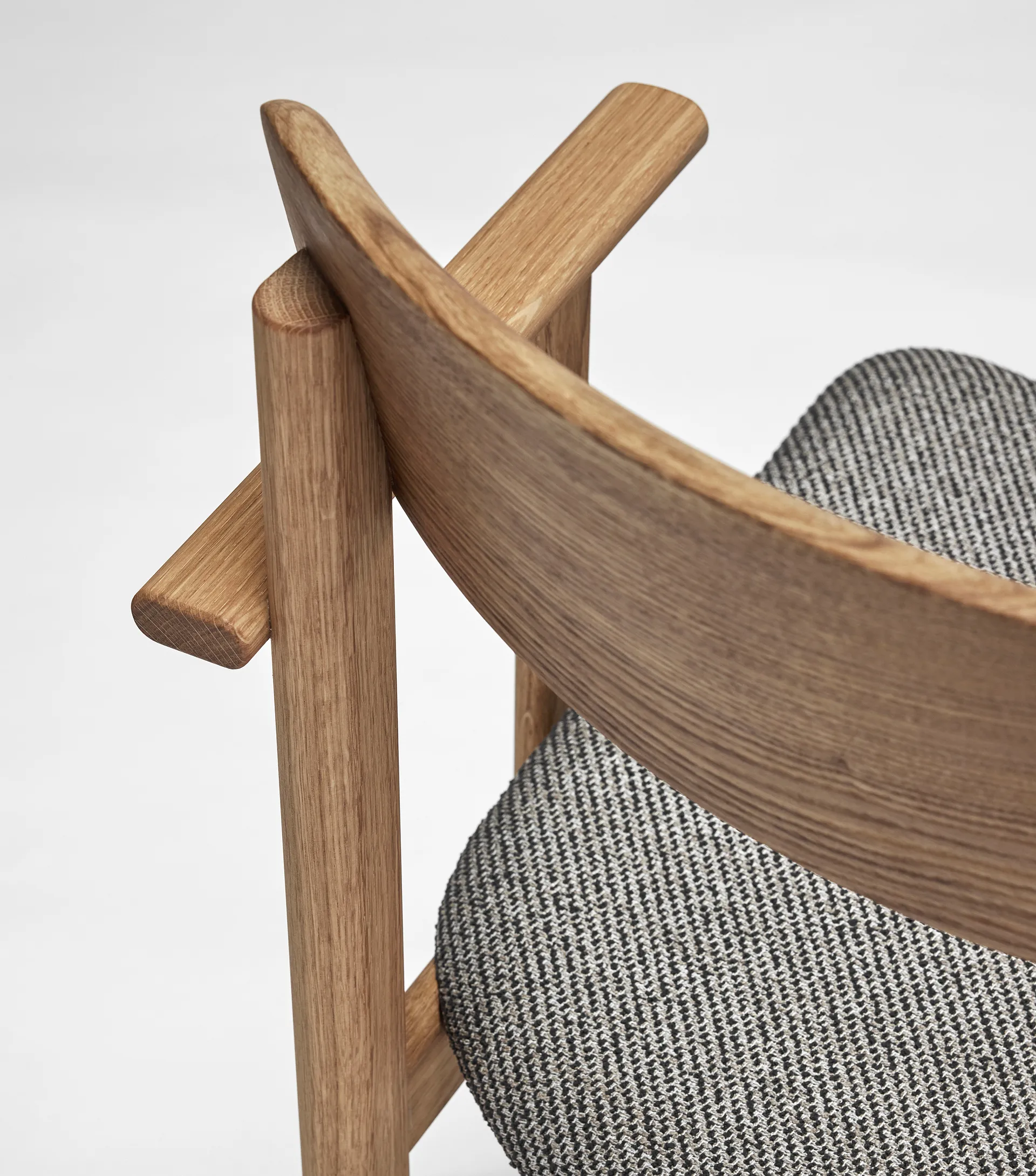 Pal 扶手椅, 自然木色 原色/自然色 oil-Tornado V3576 Stolab