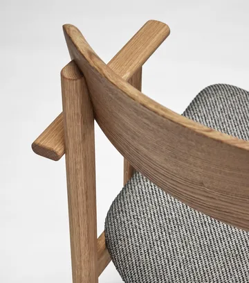 Pal 扶手椅 - 自然木色 原色/自然色 oil-Tornado V3576 - Stolab