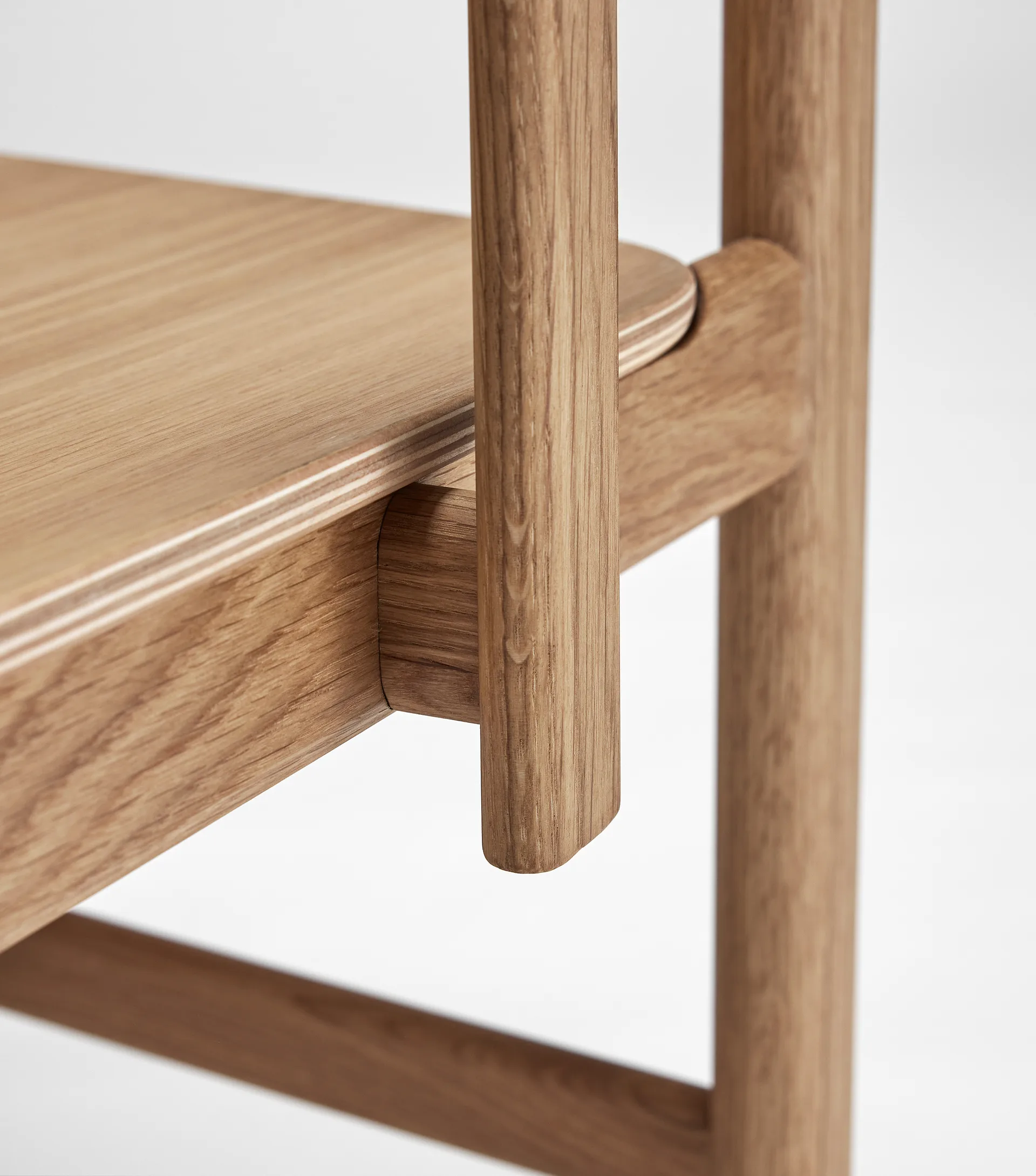 Pal 扶手椅, 自然木色 原色/自然色 oil Stolab