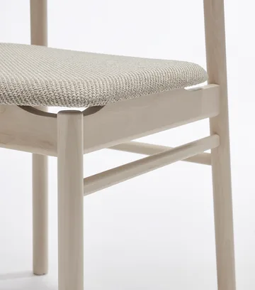 Prima Vista 涂白油桦木椅子 - Textile Atto Driftwood V3576/01 灰色 - Stolab