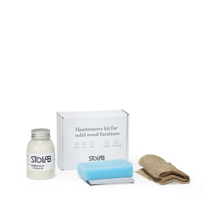 Stolab 白油护理套装 - 白色上油款_250ml_适用于橡木 - Stolab