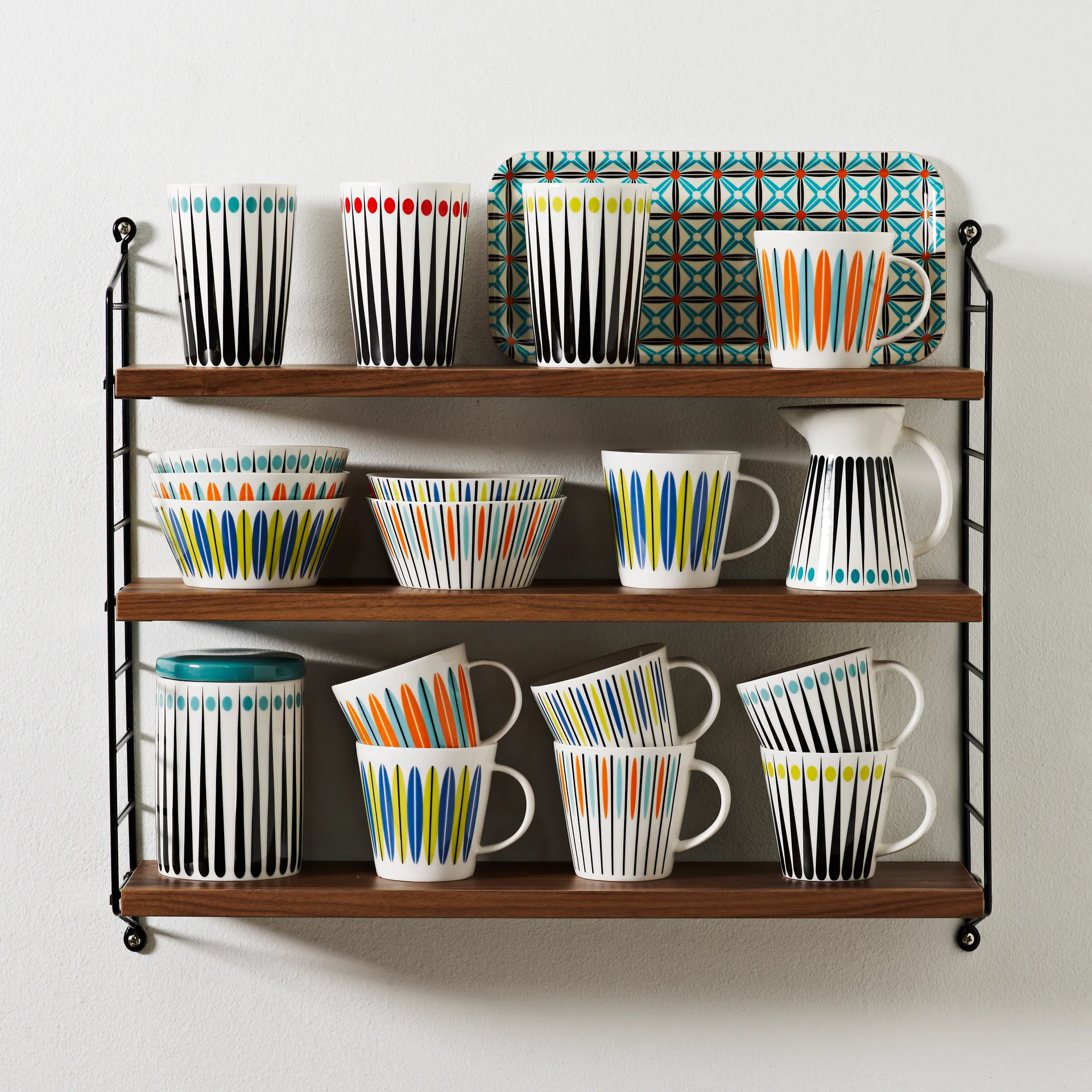 Laura 碗  , 蓝色-lime Superliving