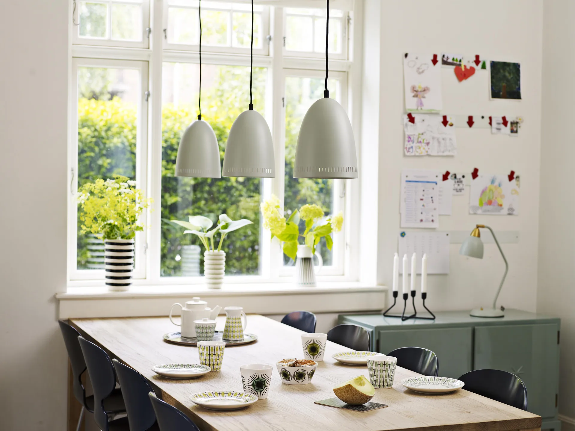 Olivia 盘子, 白色-lime Superliving