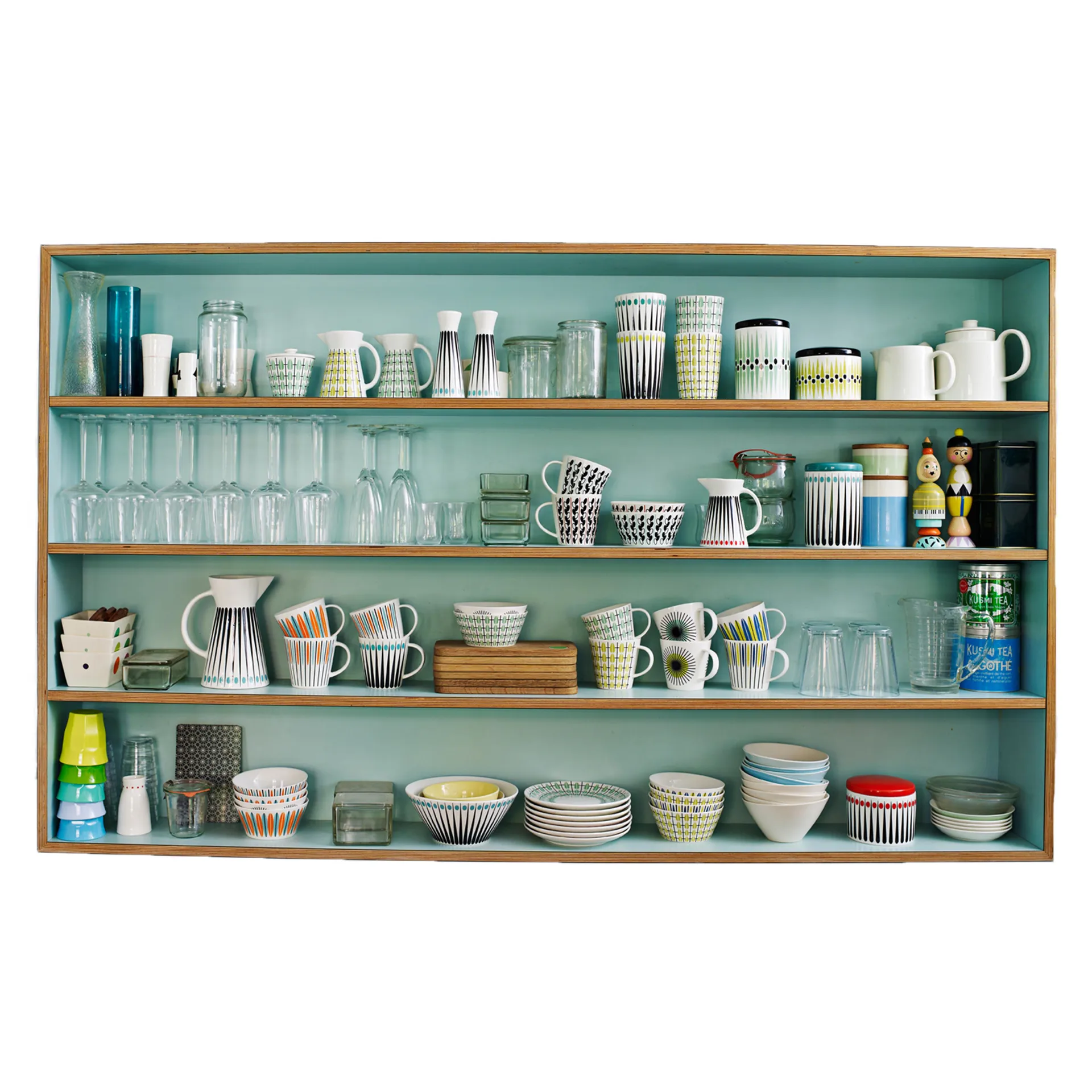 Olivia milk jug, 白色-lime Superliving