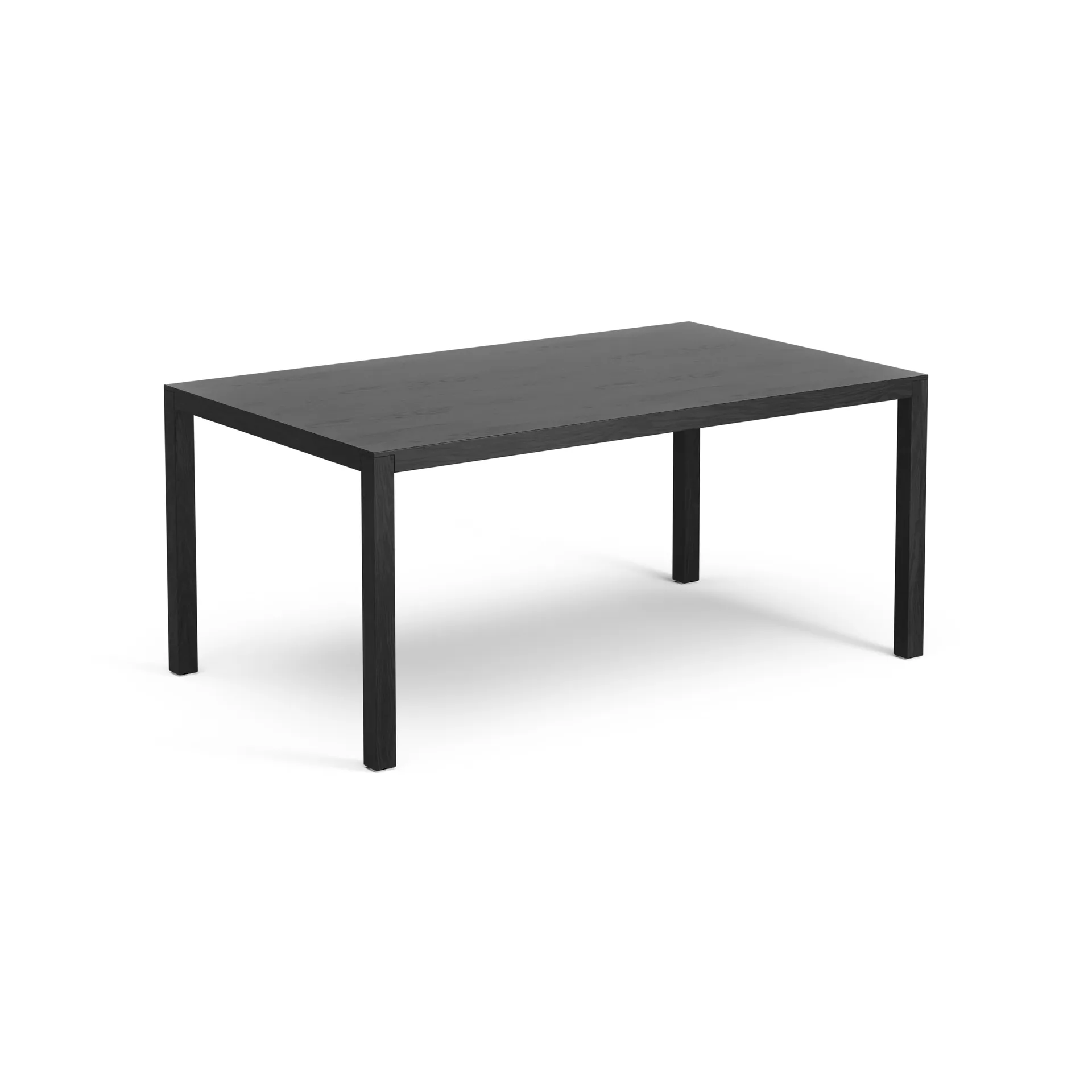 Bespoke 咖啡桌58x100cm, 高度45cm_黑色染色橡木 Swedese