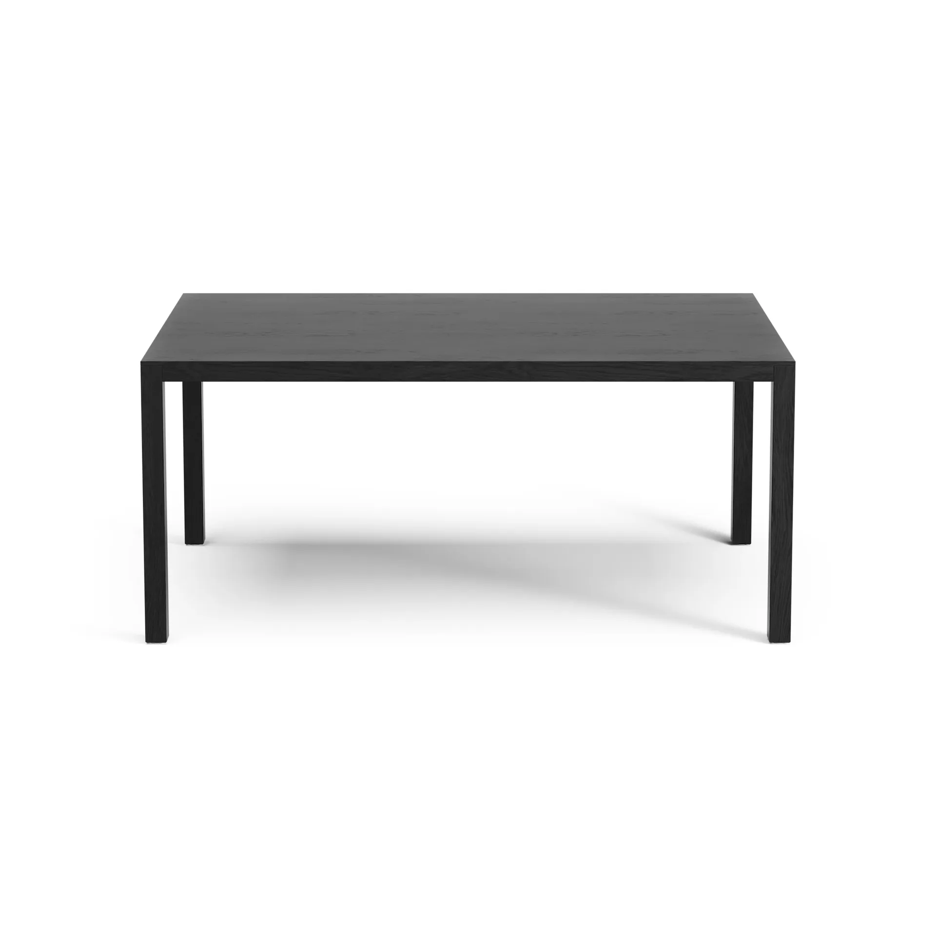 Bespoke 咖啡桌58x100cm, 高度45cm_黑色染色橡木 Swedese