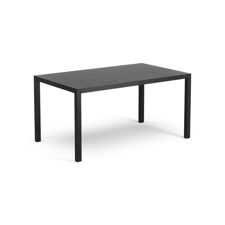 Bespoke 咖啡桌58x100cm - 高度50cm_黑色染色橡木 - Swedese