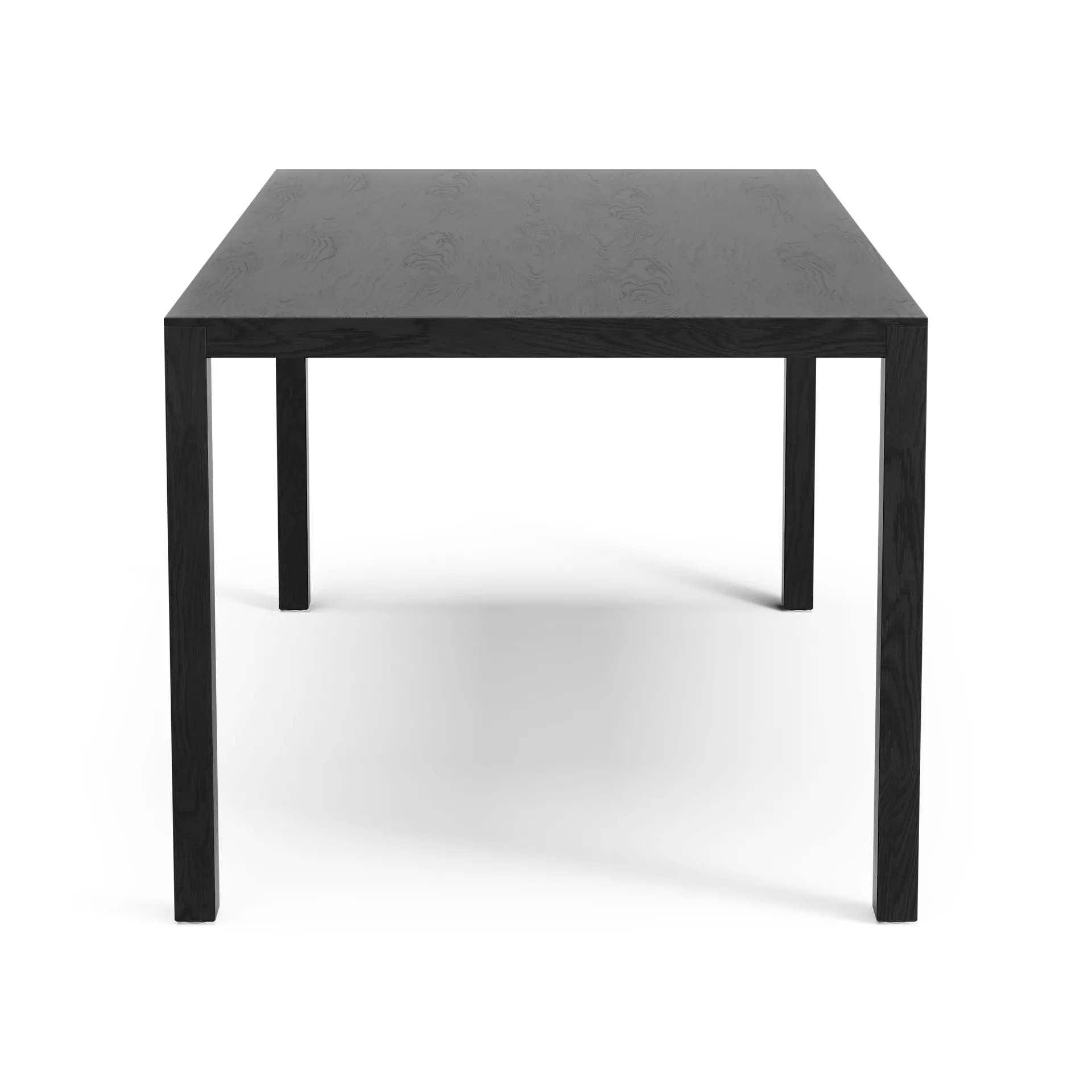 Bespoke 咖啡桌58x100cm, 高度50cm_黑色染色橡木 Swedese