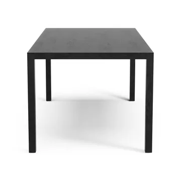 Bespoke 咖啡桌58x100cm - 高度50cm_黑色染色橡木 - Swedese