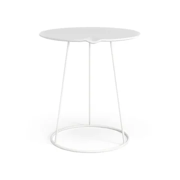 Breeze 波浪纹桌 Ø46cm - 白色 - Swedese