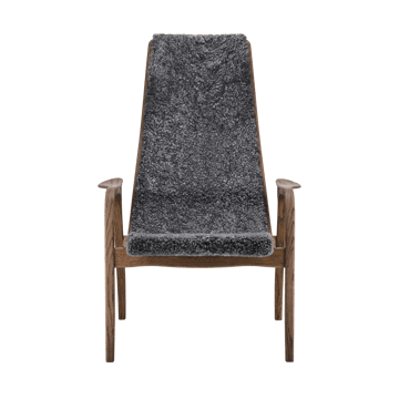 Lamino 扶手椅 oak/sheepskin 特别版本 - Rubio Monocoat 巧克力色-Charcoal - Swedese
