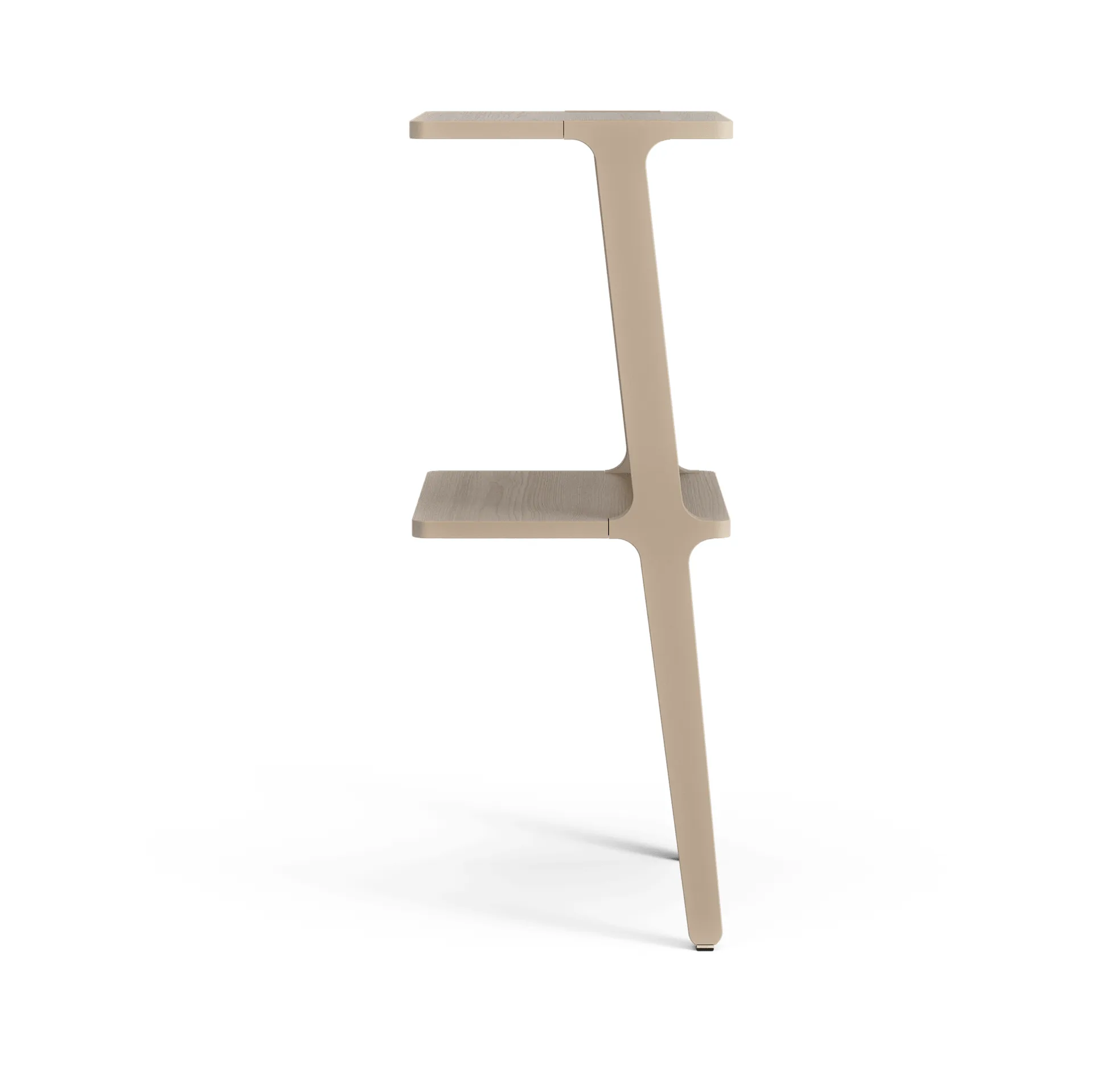 Libri 架子 2 架子, 原木色清漆 肉豆蔻色 Swedese