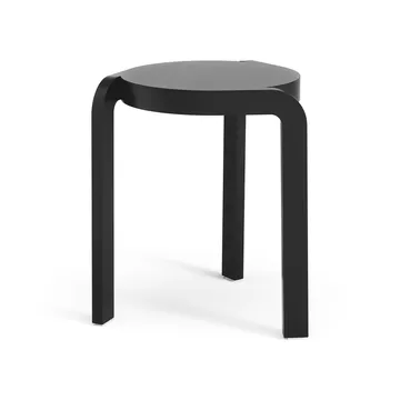 Spin 吧台凳 H44cm - 白蜡木黑色激光处理 - Swedese