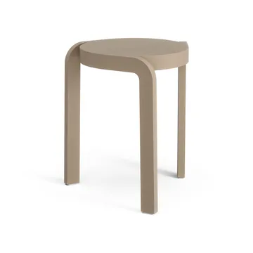 Spin 吧台凳 H44cm - 白蜡木_肉豆蔻色 - Swedese
